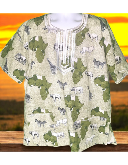 Safari Adventure Dashiki Shirt
