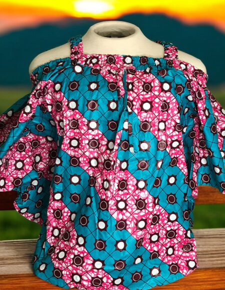 African Off-Shoulder Top