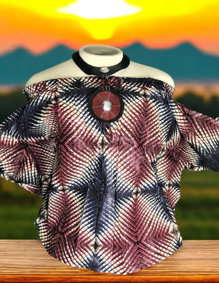 African Off-Shoulder Top