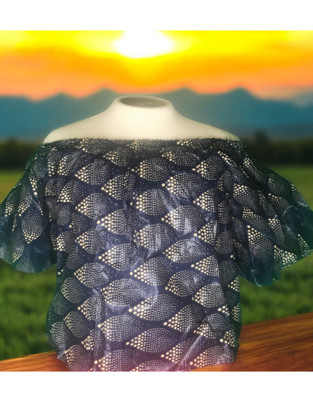 African Off-Shoulder Top