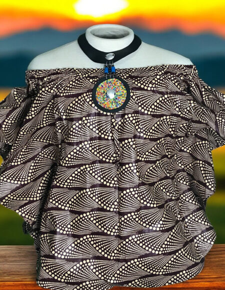 African Off-Shoulder Top