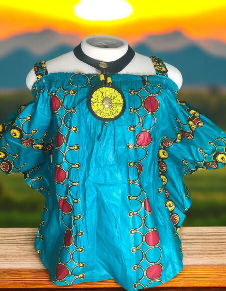 African Off-Shoulder Top