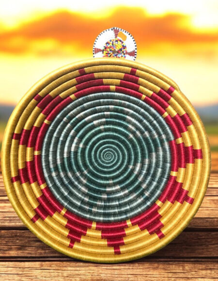 Handwoven African Basket