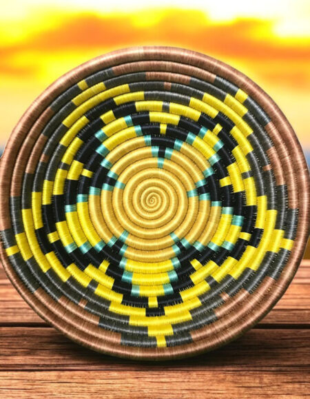 Handwoven African Basket