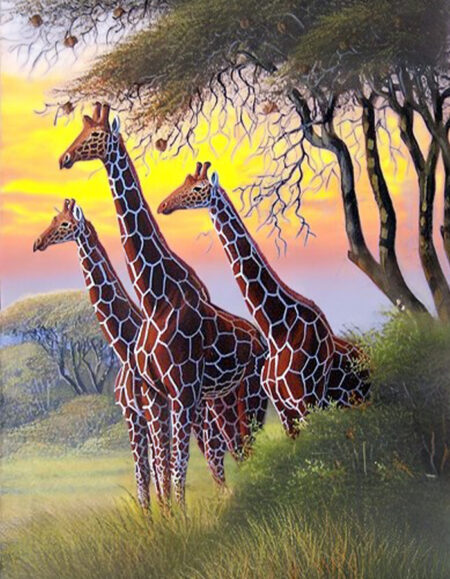 Hand-Painted Wall Art