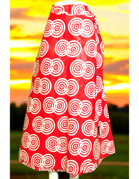 Vibrant African Print Maxi Dress
